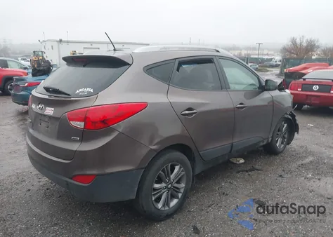 2014 Hyundai Tucson Se from USA, damaged, VIN KM8JUCAG9EU815377
